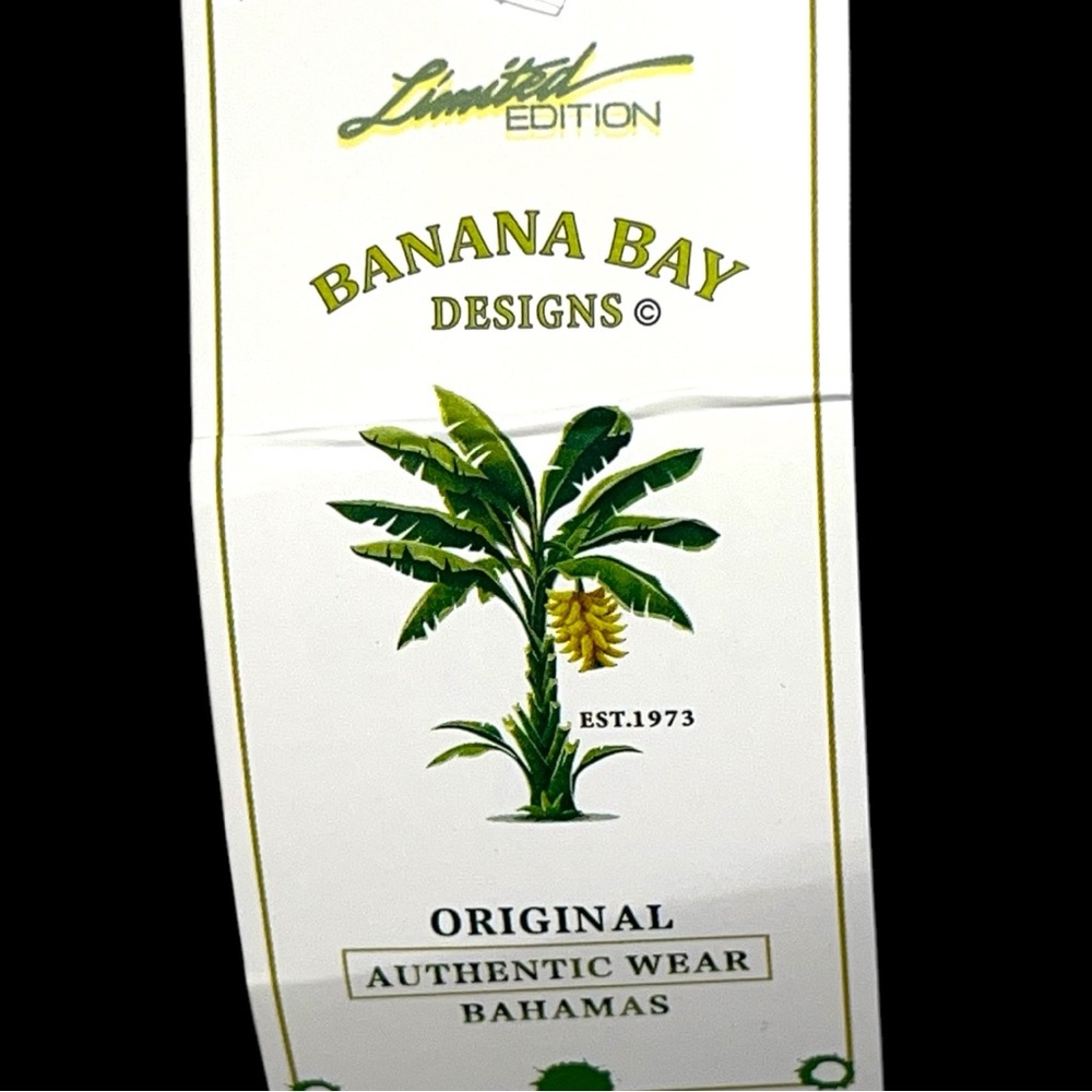 Banana Bay White Graphic mens T-Shirt. Something for him! - Picture 5 of 6